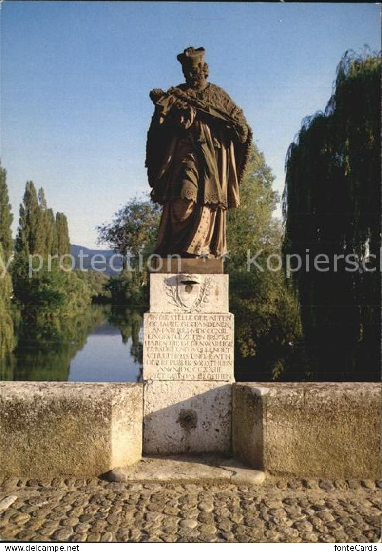 12425006 Dornach SO Nepomukstatue Dornach - Other & Unclassified