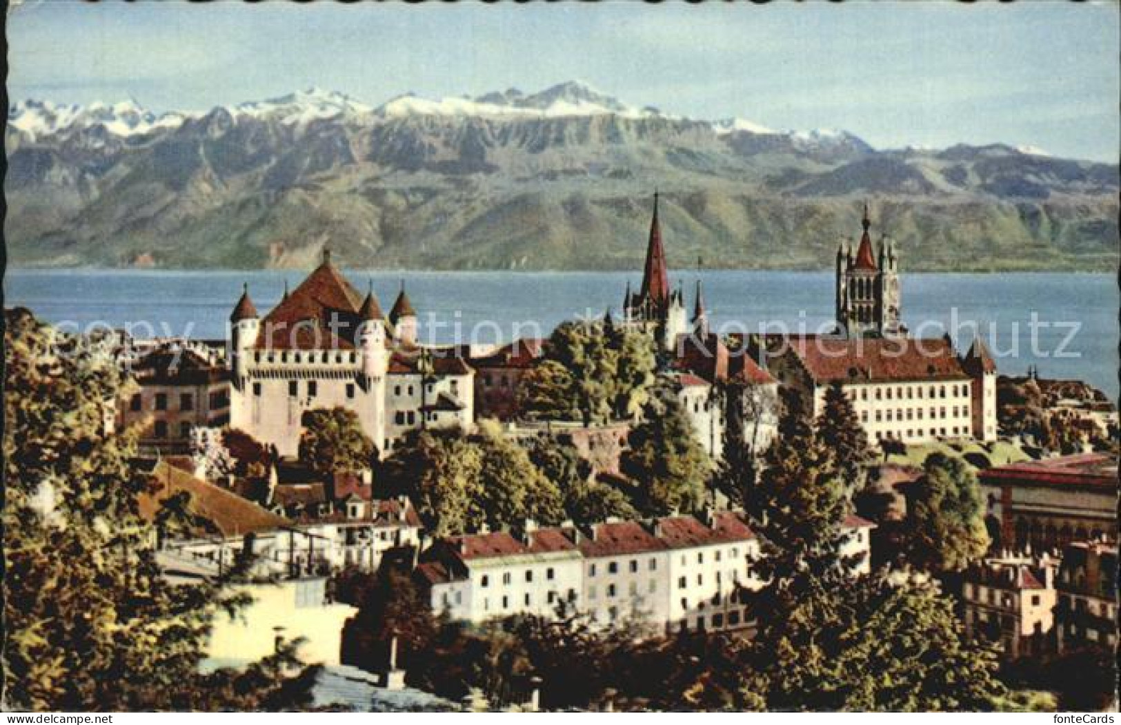 12424546 Lausanne VD Schloss Kathedrale Lausanne - Andere & Zonder Classificatie