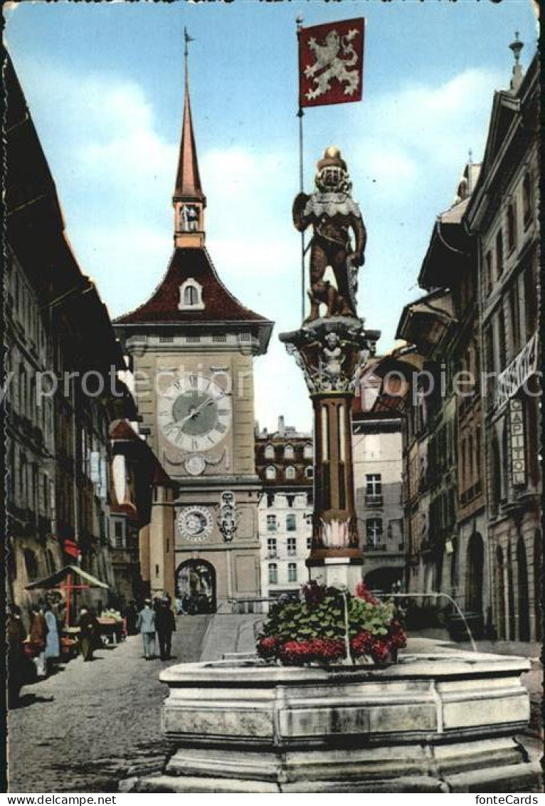 12410606 Bern BE Zeitglockenturm Mit Zaehringerbrunnen Bern - Autres & Non Classés