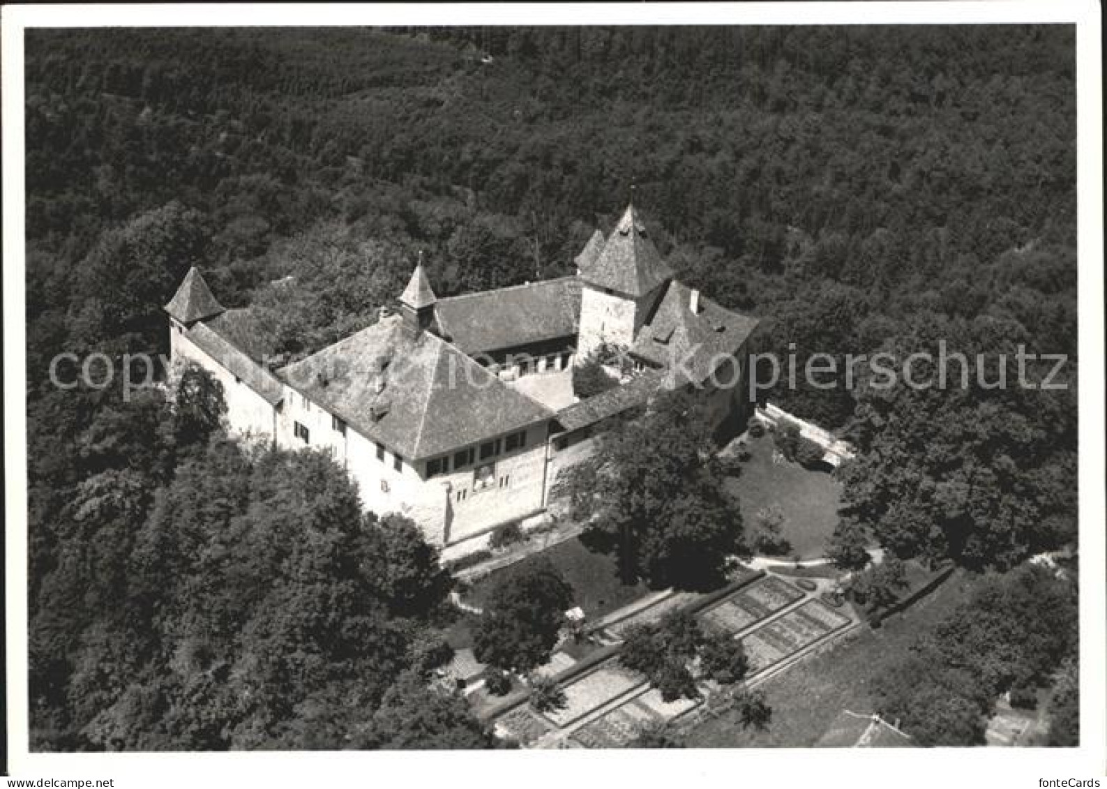 12377416 Kyburg Fliegeraufnahme Schloss Kyburg - Other & Unclassified