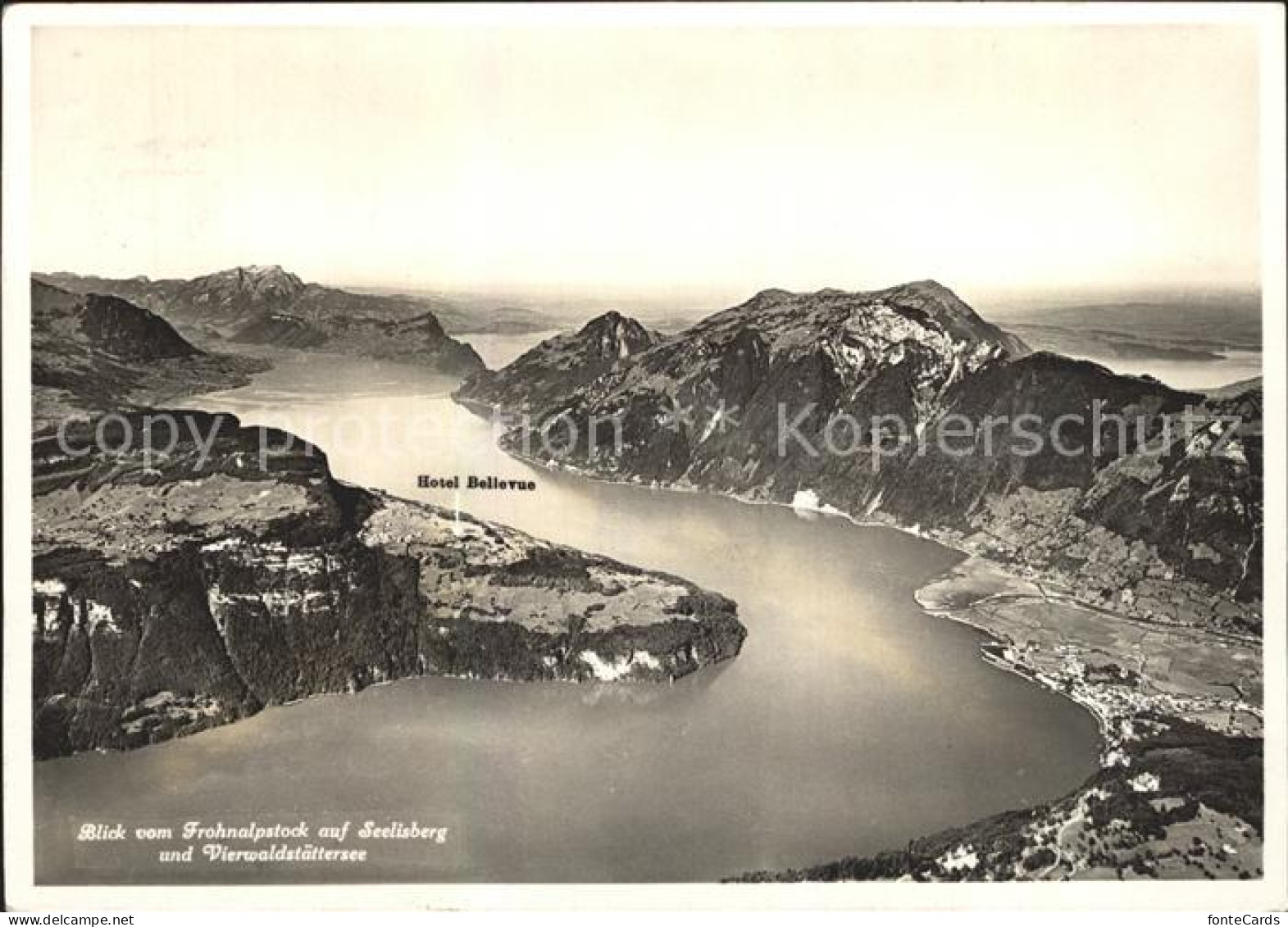 12371686 Seelisberg UR Blick Frohnalpstock Vierwaldst?ttersee Seelisberg - Altri & Non Classificati