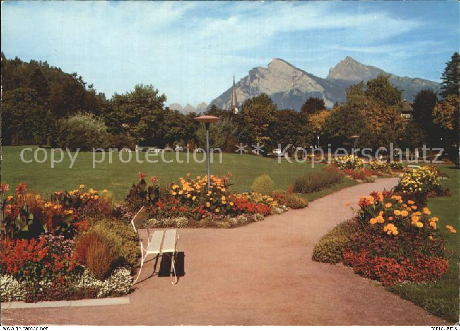 12371646 Ragaz Bad Kurpark Gonzen Alvier Ragaz Bad - Autres & Non Classés