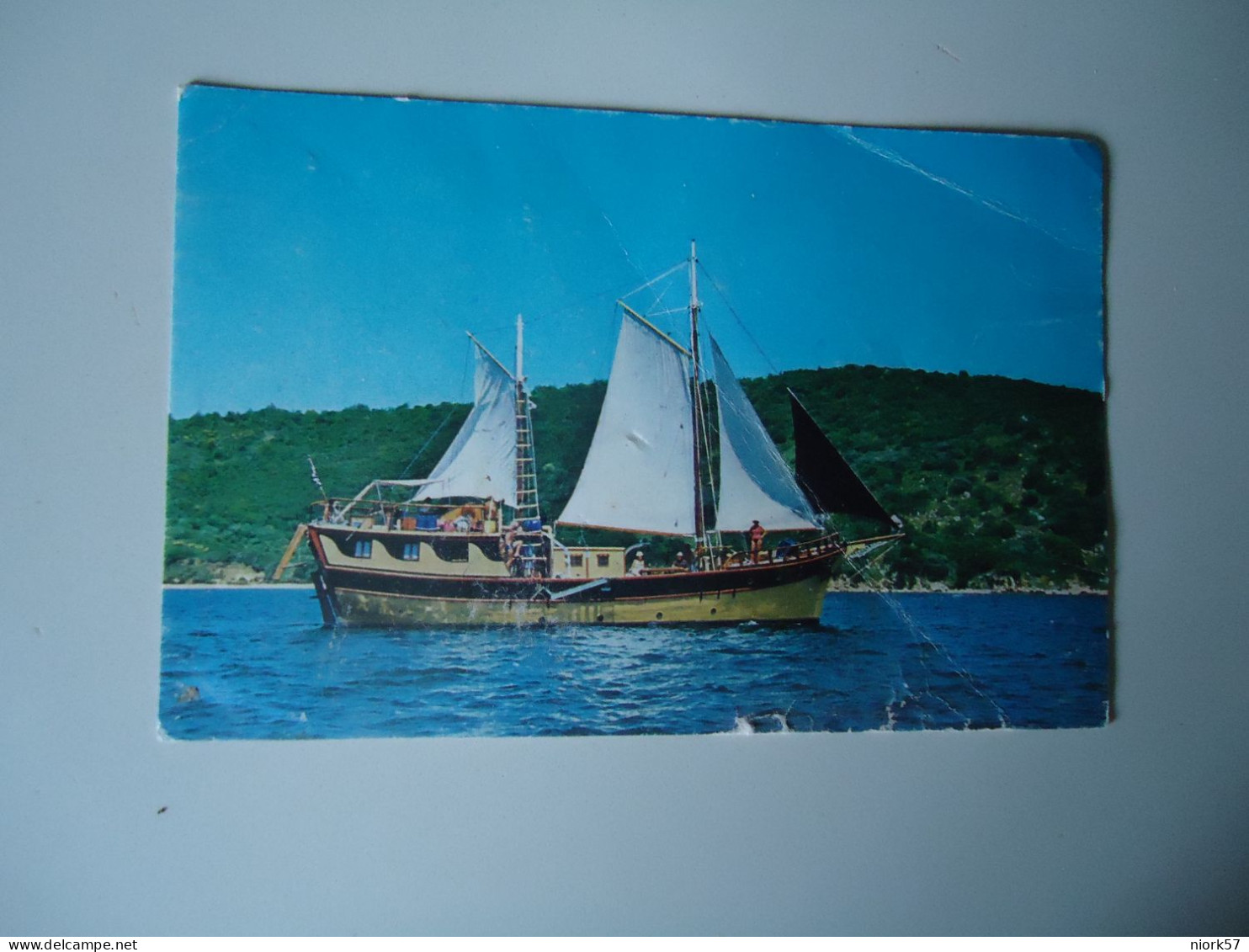 FRANCE   POSTCARDS SETTING THE   BOATS  AFLOAT..    MORE  PURHASES 10% DISCOUNT - Andere & Zonder Classificatie