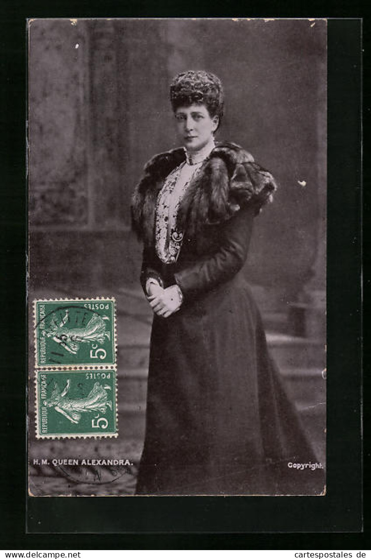 Pc Queen Alexandra Von England - Portrait  - Royal Families