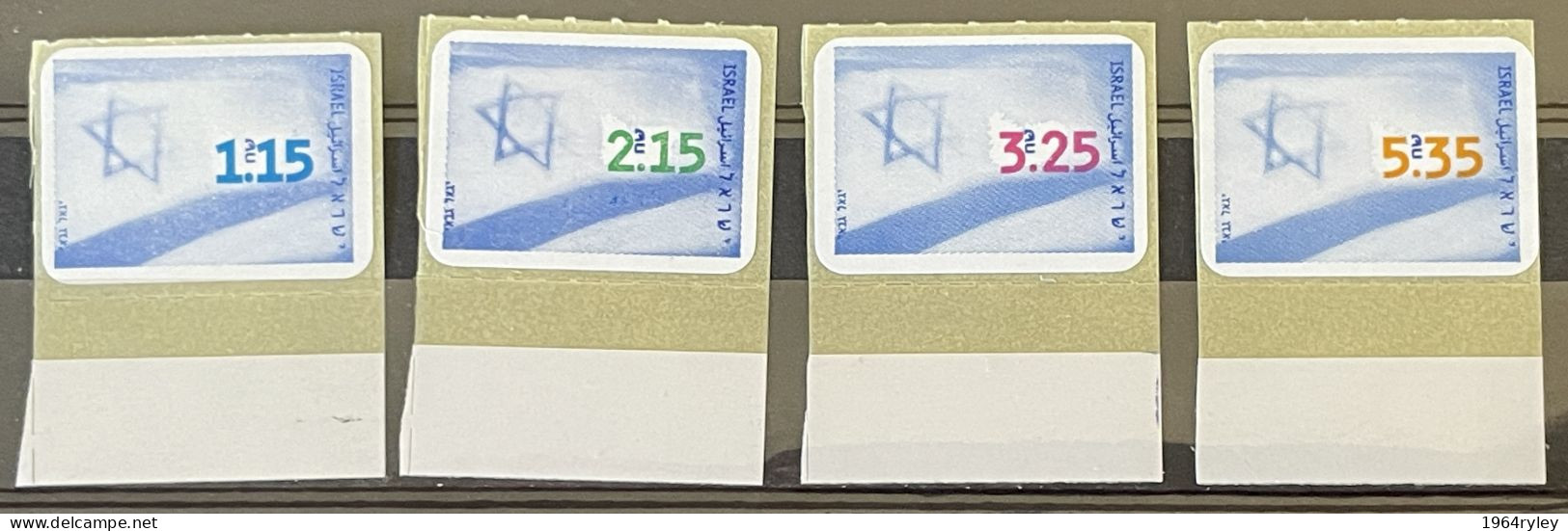 ISRAEL - MNH** - 1998 -  # 1493/1496 - Unused Stamps (with Tabs)