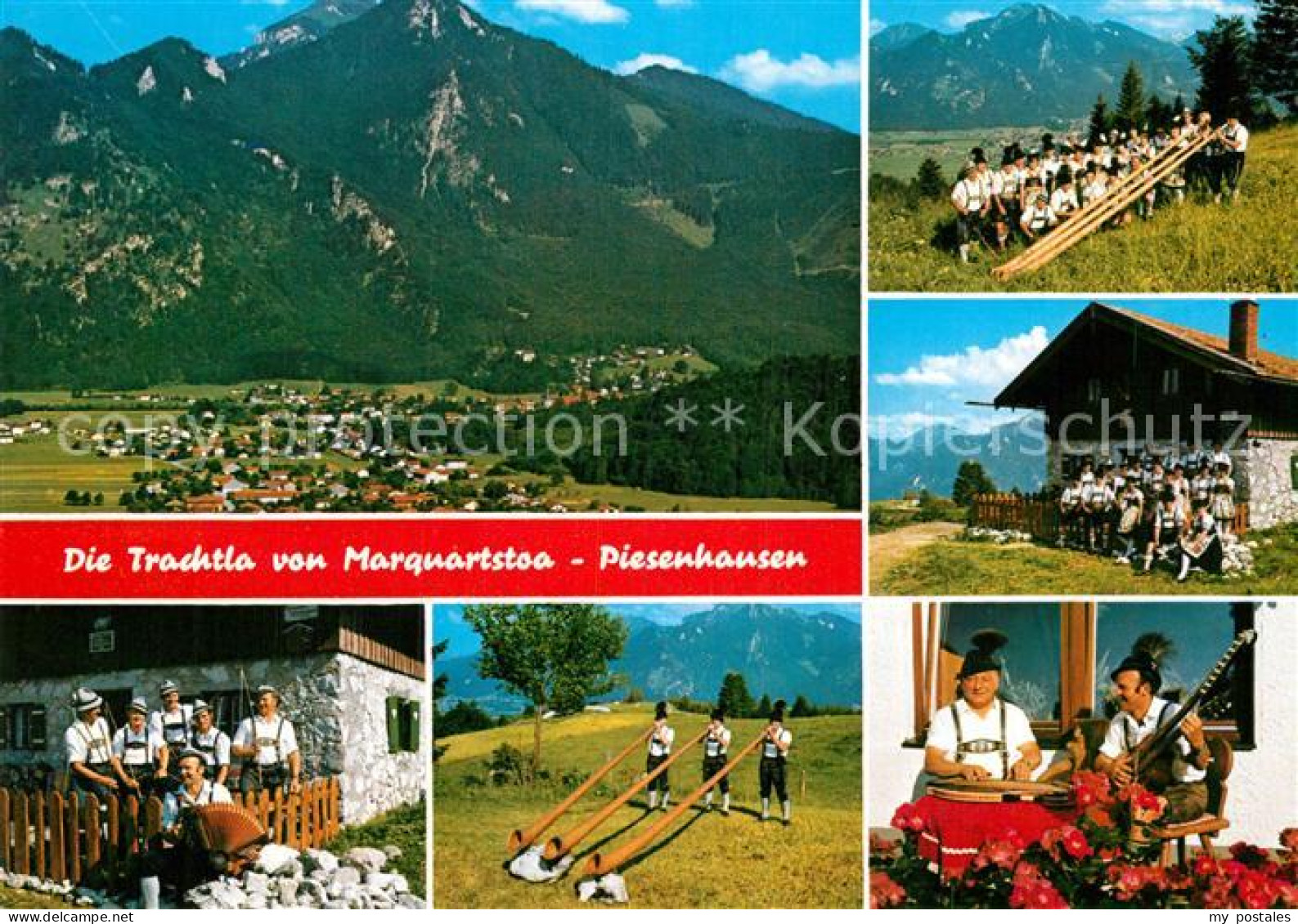 72972464 Piesenhausen Die Trachtla Von Marquartstoa Alphorn Zither  Piesenhausen - Altri & Non Classificati