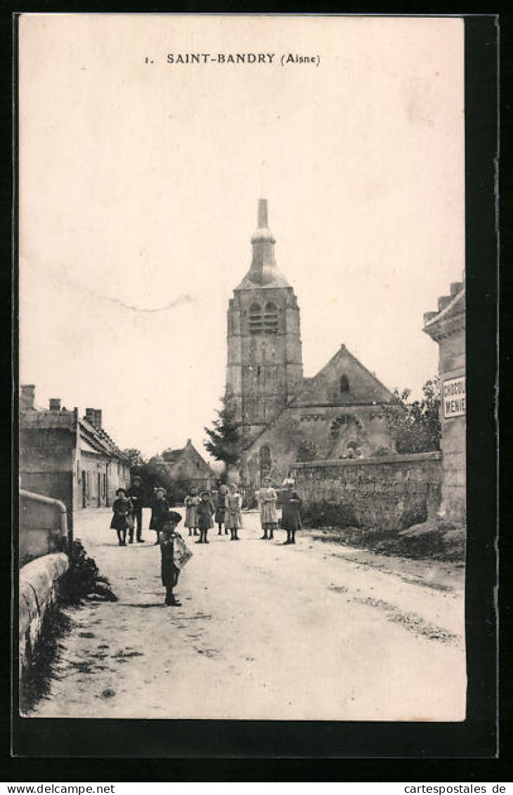 CPA Saint-Bandry, L`Eglise  - Other & Unclassified