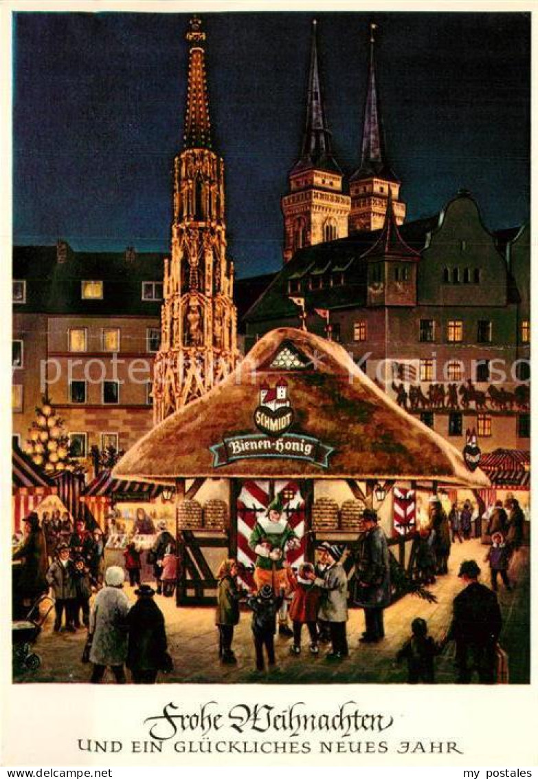 72972444 Nuernberg Christkindles-Markt Honig- Und Lebkuchenhaus  Nuernberg - Nürnberg