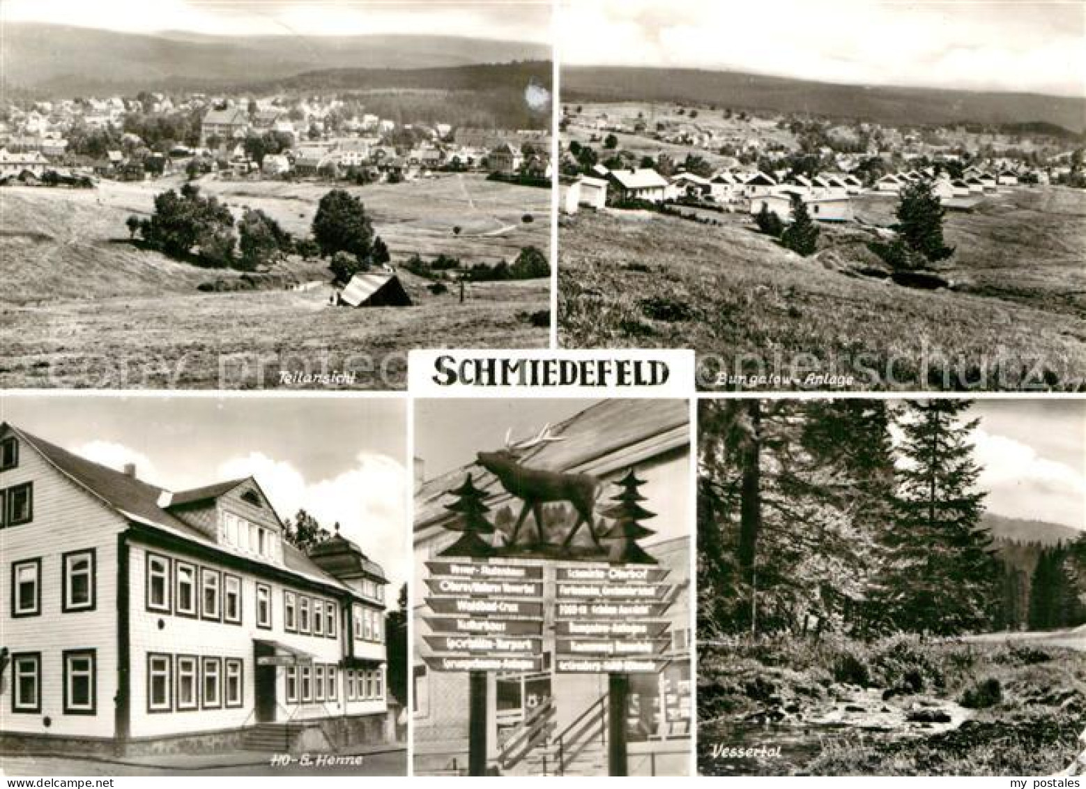 72972392 Schmiedefeld Rennsteig Bungalow-Anlage Vessertal HO-G. Henne Schmiedefe - Other & Unclassified