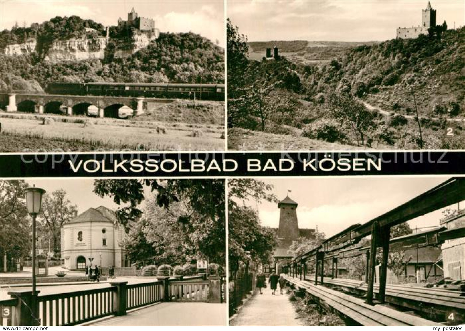 72972355 Bad Koesen Rudelsburg Burg Saaleck Sanatorium Kunstgestaenge Zur Borlac - Bad Kösen