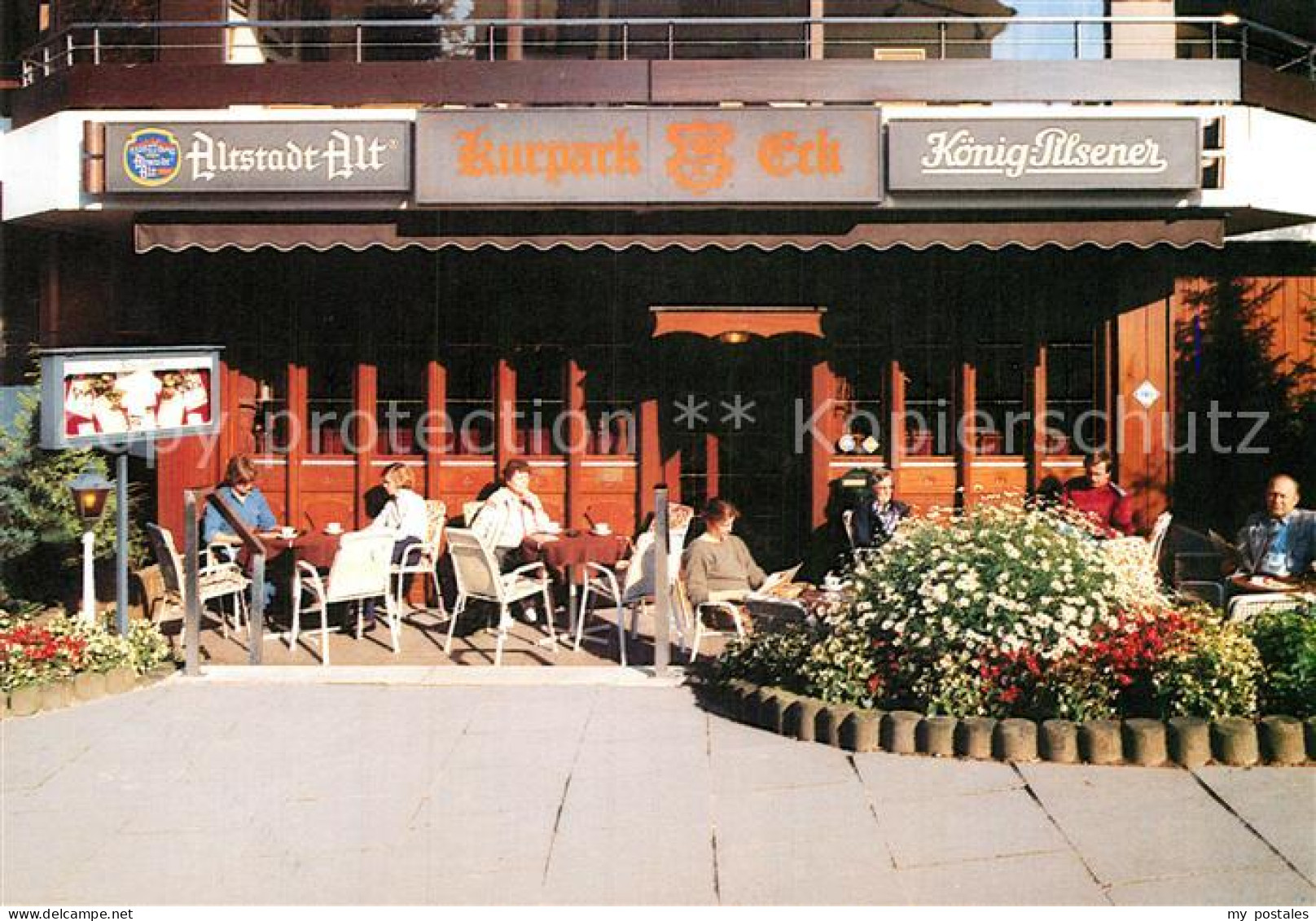 72971445 Bad Salzuflen Kurpark Eck Restaurant Terrasse Bad Salzuflen - Bad Salzuflen