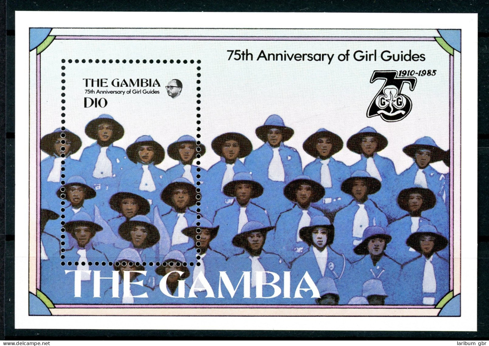 Gambia Block 19 Postfrisch Pfadfinder #IU899 - Sonstige & Ohne Zuordnung