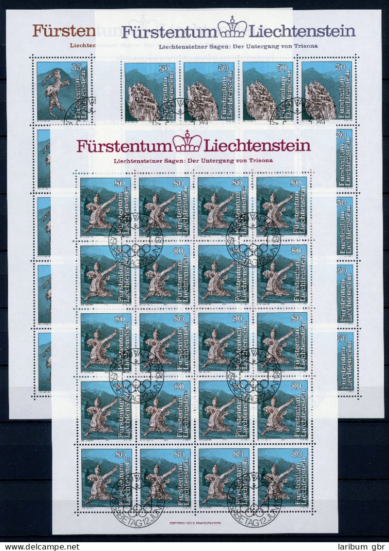 Liechtenstein Kleinbogen 843-845 Postfrisch Märchen Und Sagen #JE992 - Autres & Non Classés