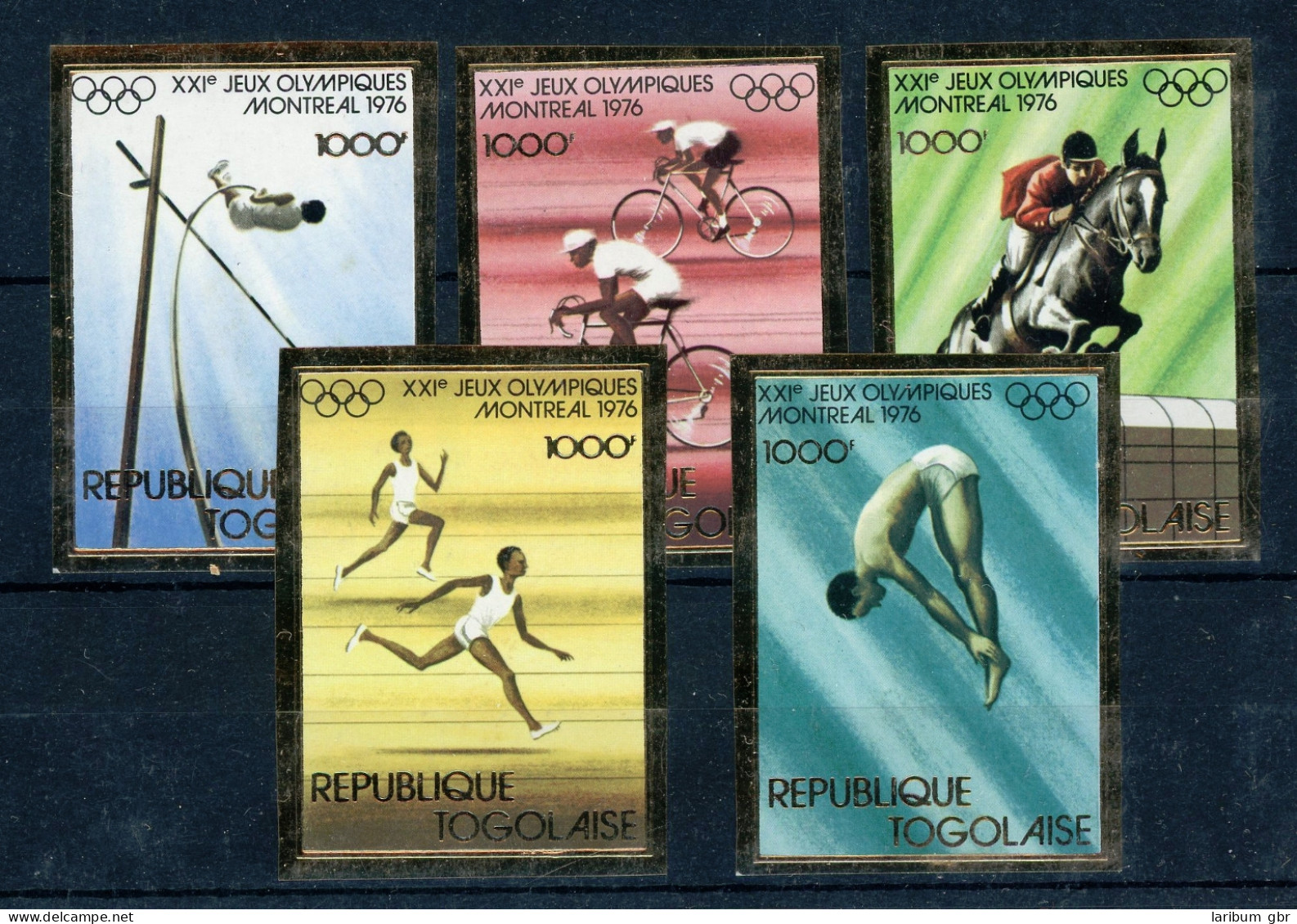 Togo 1138-1142 B Postfrisch Olympiade 1976 #JJ440 - Togo (1960-...)