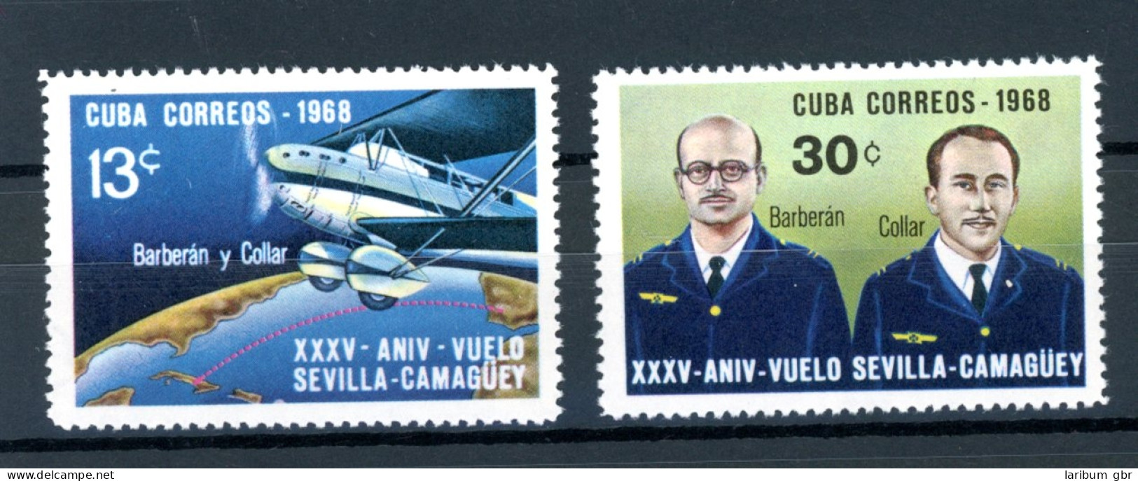 Kuba 1406-1407 Postfrisch Flugzeuge #GI105 - Anguilla (1968-...)