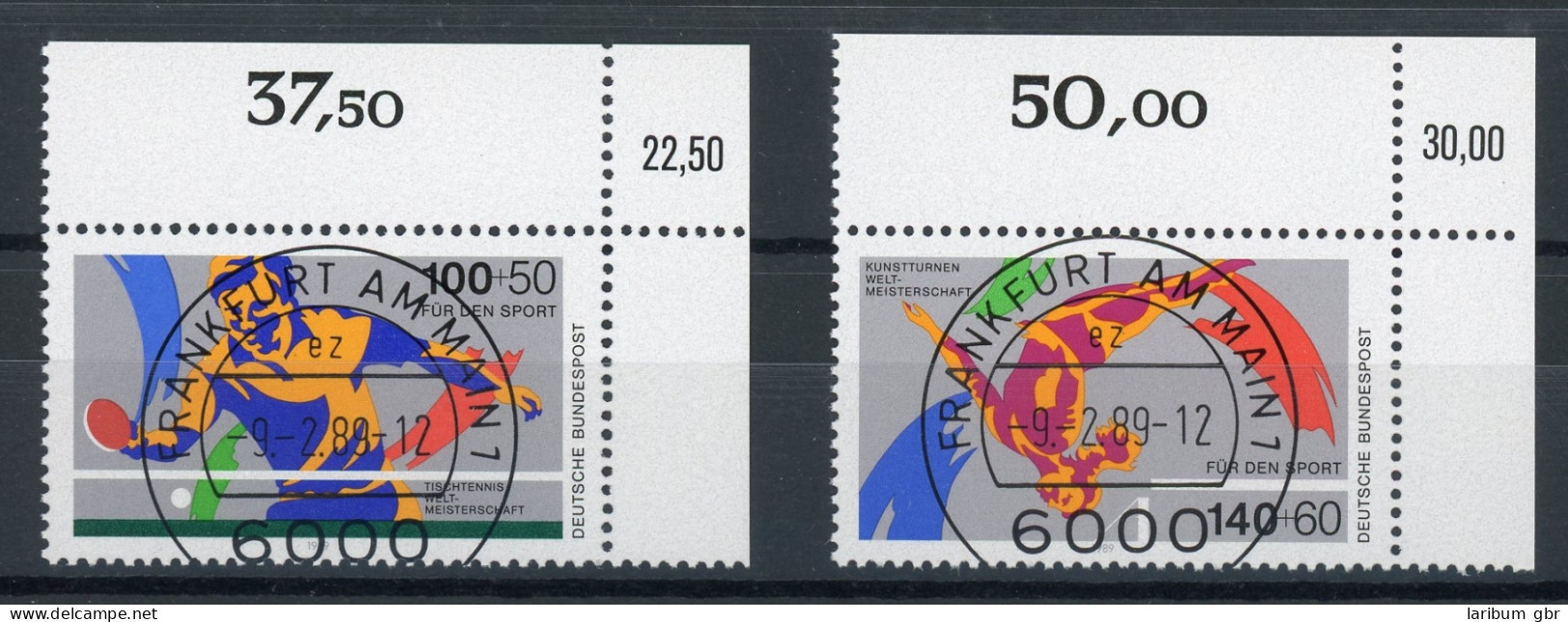 Bund 1408-1409 KBWZ Gestempelt Frankfurt #IV117 - Used Stamps