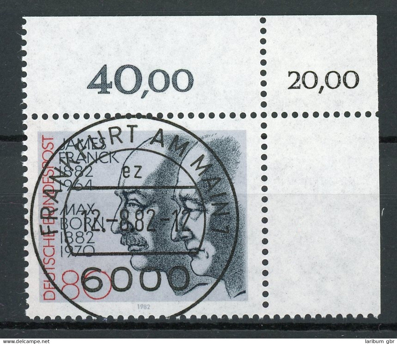 Bund 1147 KBWZ Gestempelt Frankfurt #IV009 - Used Stamps