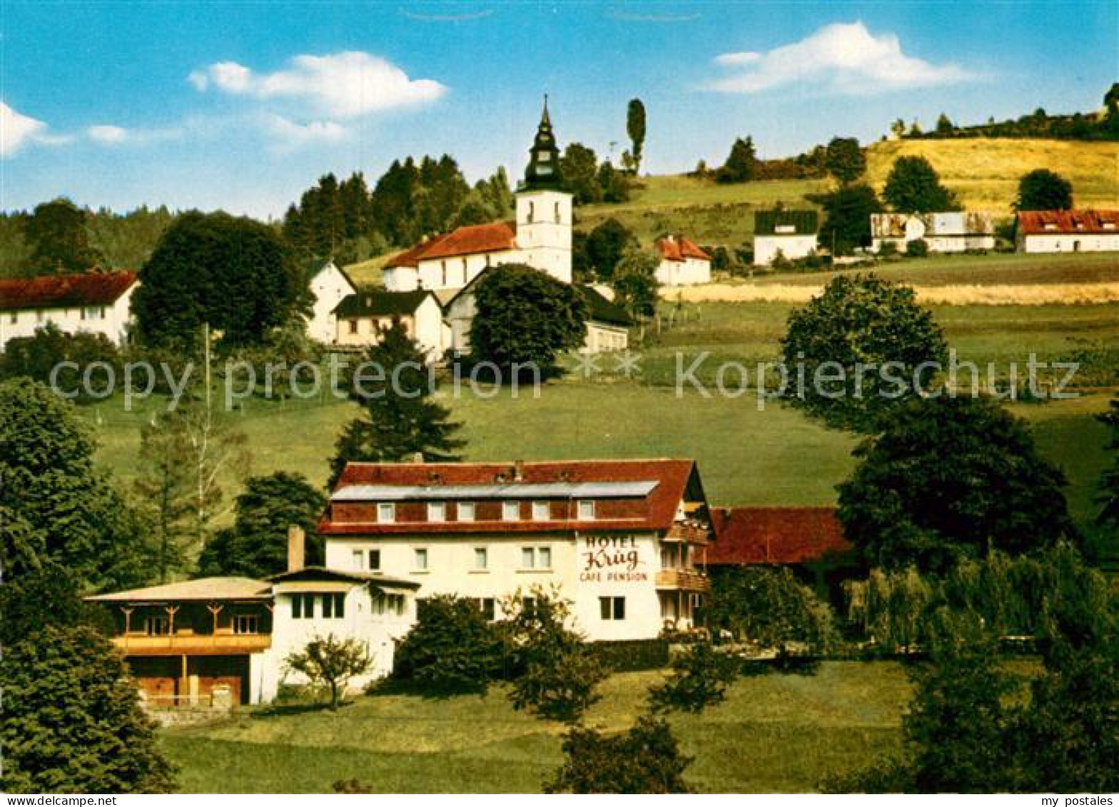 72971301 Warmensteinach Hotel Krug  Warmensteinach - Autres & Non Classés