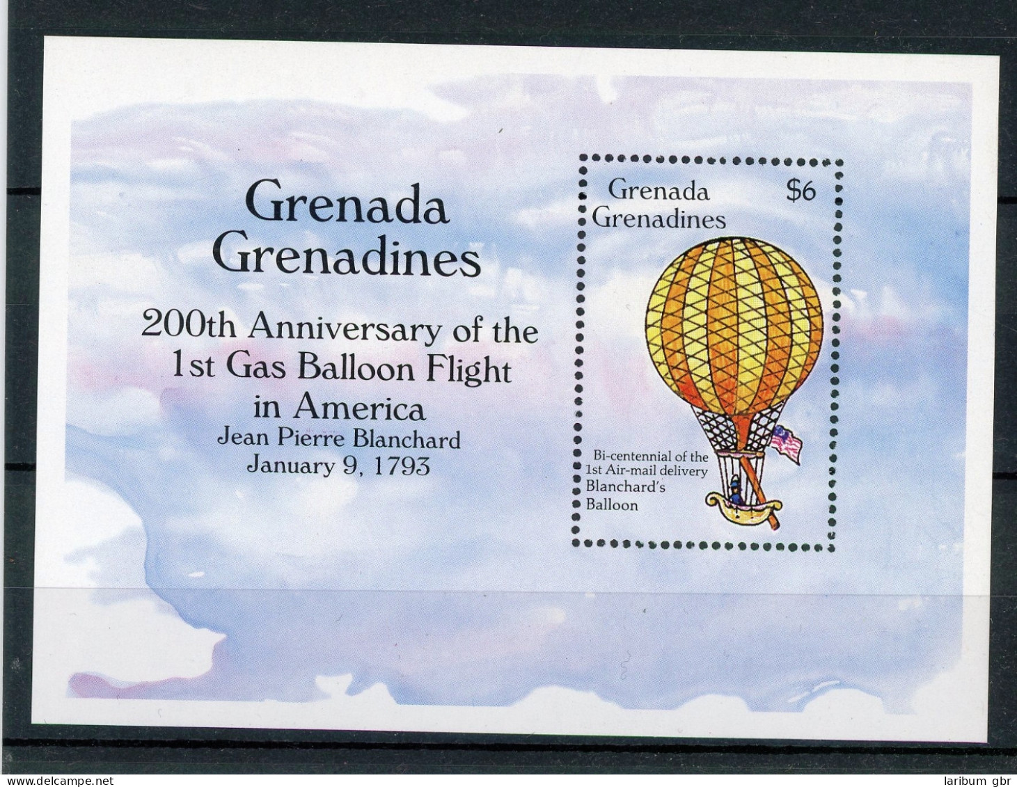 Grenada/ Grenadinen Block 291 Postfrisch Luftfahrt #GI070 - Anguilla (1968-...)