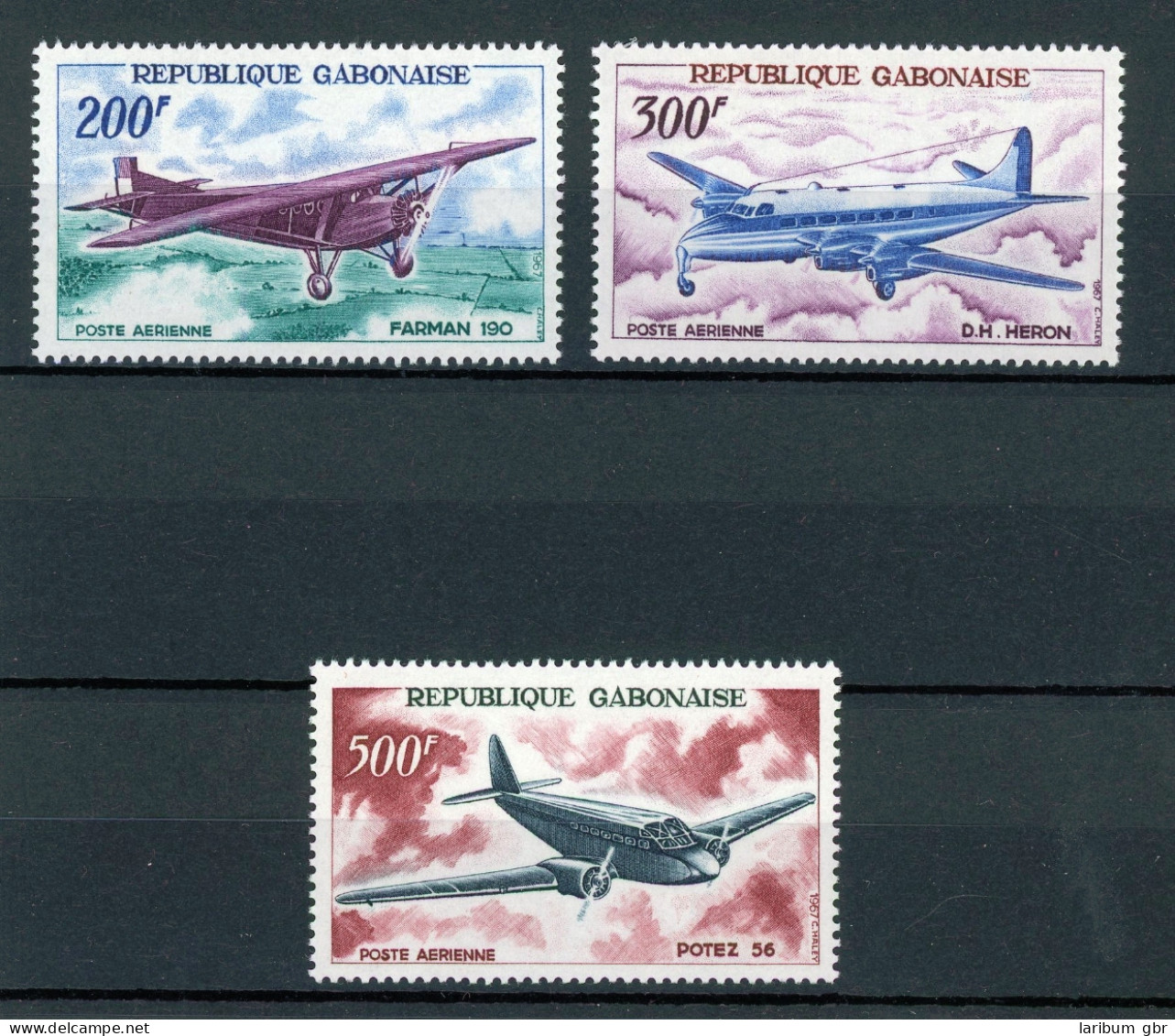 Gabun 273-275 Postfrisch Flugzeuge #GI066 - Gabon