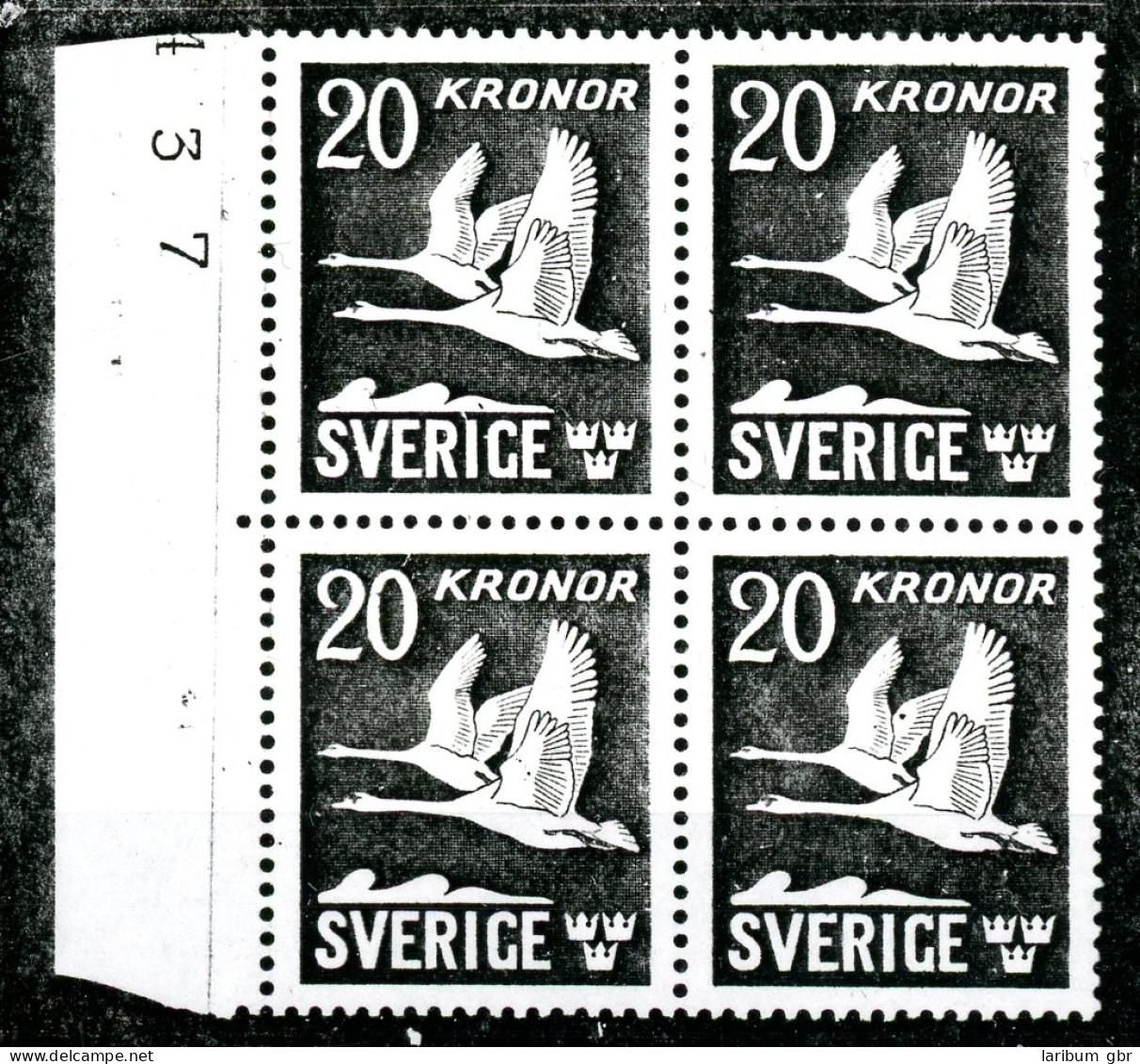 Schweden 290 B Postfrisch Schwäne #JC587 - Other & Unclassified