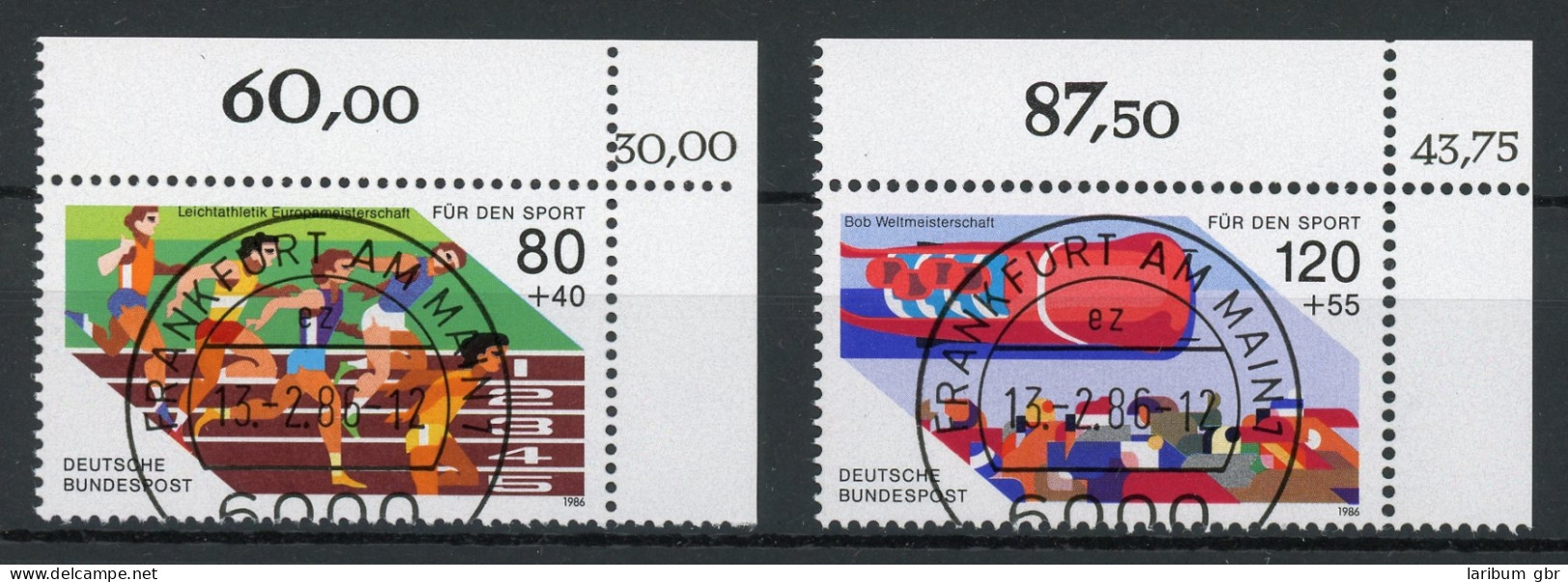 Bund 1269-1270 KBWZ Gestempelt Frankfurt #IV063 - Used Stamps