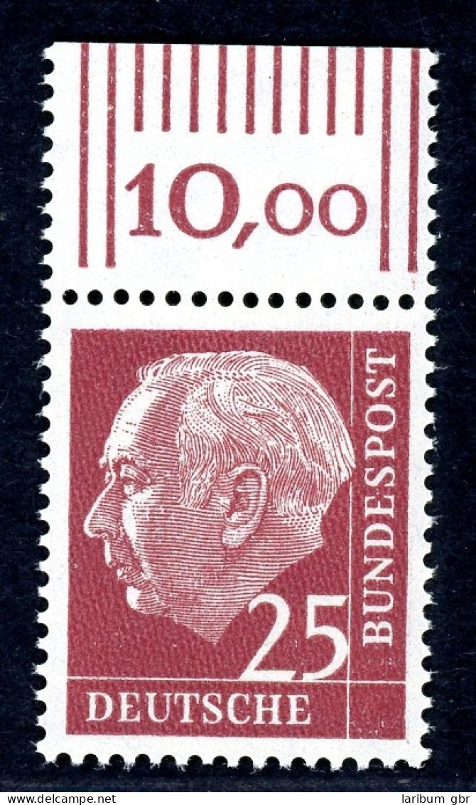 Bund Dauerserie/ DS Heuss I 186 Y W OR Postfrisch #JE818 - Francobolli In Bobina