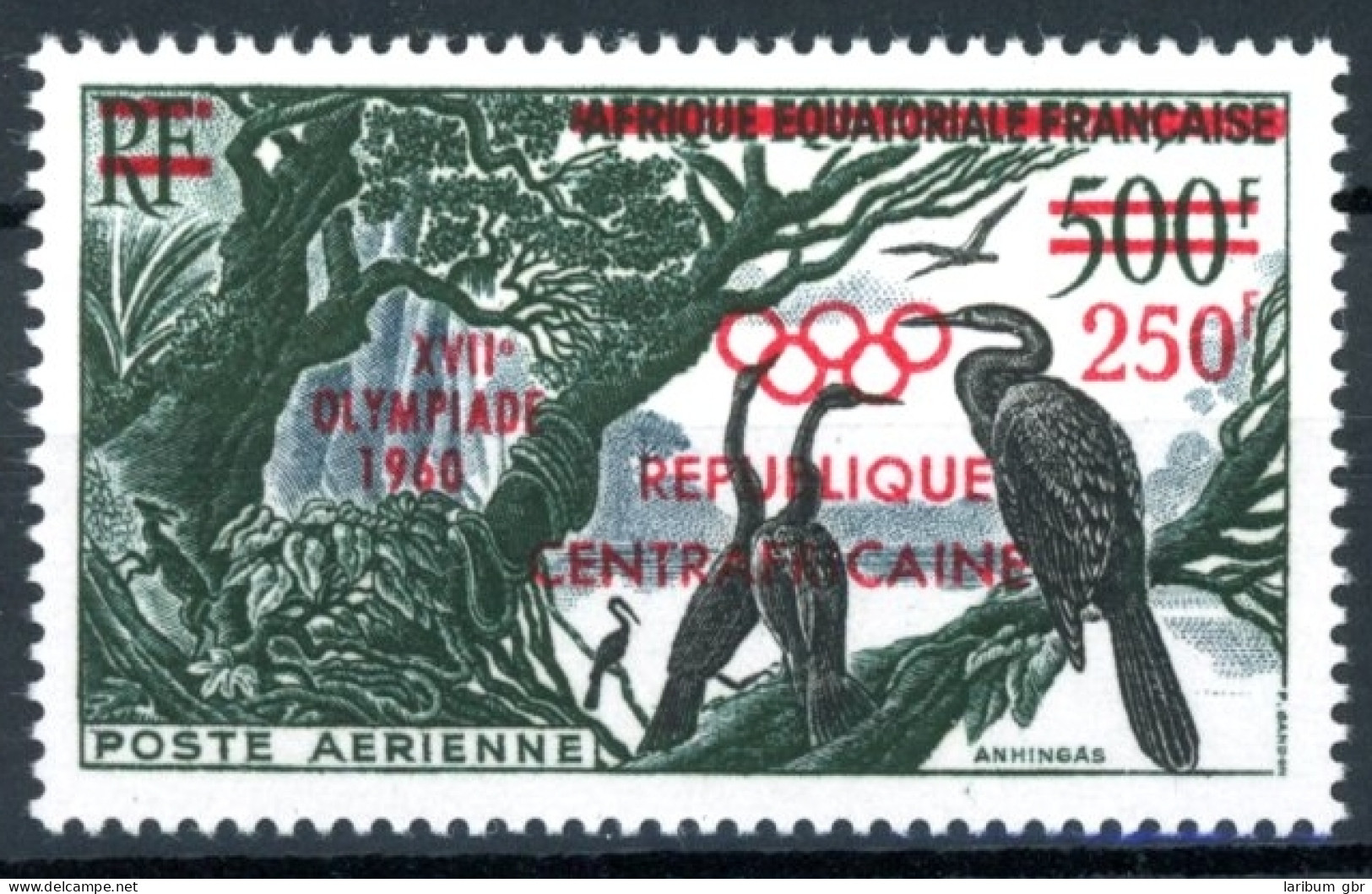 Zentralafrika 26 Postfrisch Olympia 1960 Rom #HL061 - República Centroafricana