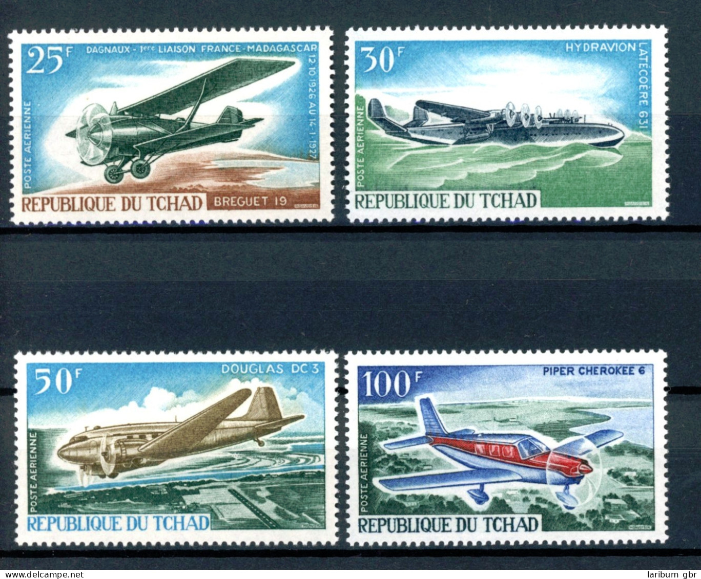 Tschad 179-182 Postfrisch Flugzeuge #GI128 - Tschad (1960-...)