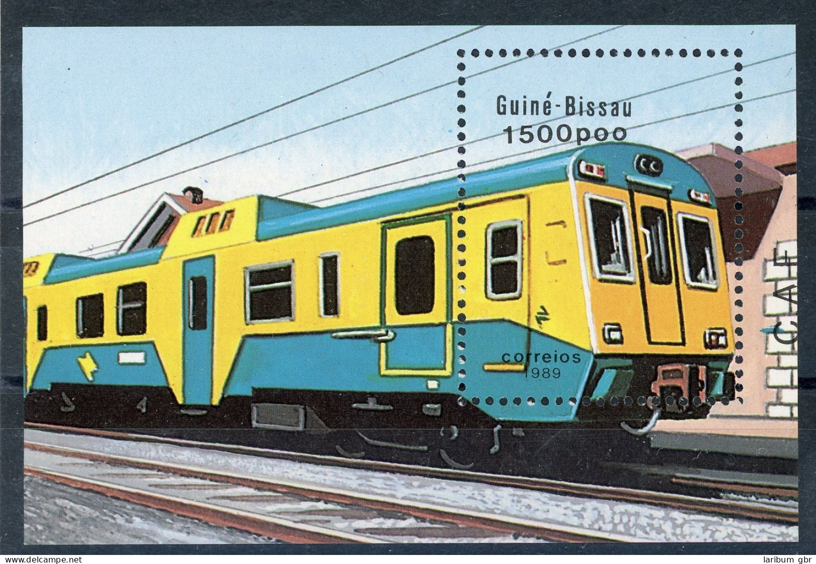 Guinea Bissau Block 276 Postfrisch Eisenbahn #IU859 - Guinée-Bissau