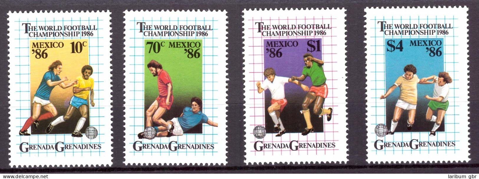 Grenada/ Grenadinen 748-51 Postfrisch Fußball WM 1986 #GE635 - Anguilla (1968-...)