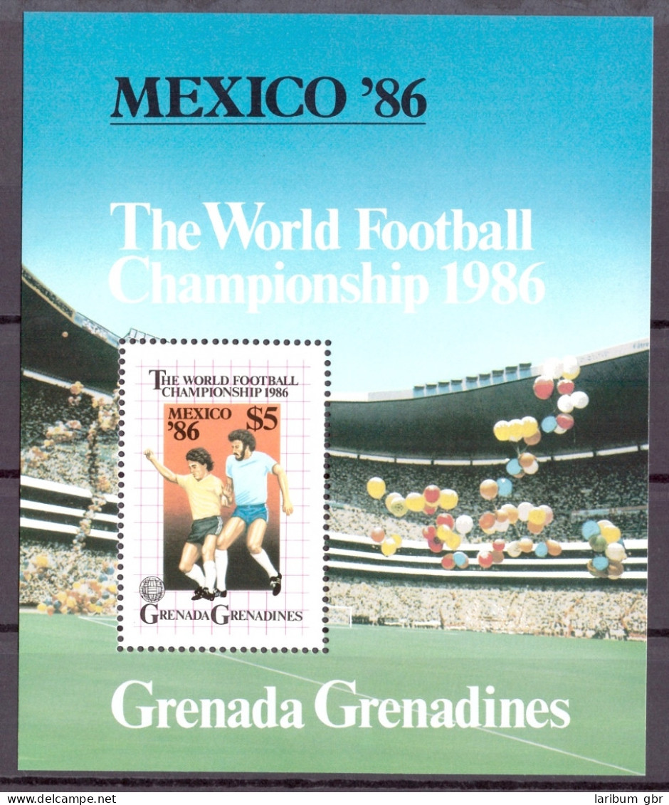 Grenada/ Grenadinen Block 106 Postfrisch Fußball WM 1986 #GE639 - Anguilla (1968-...)