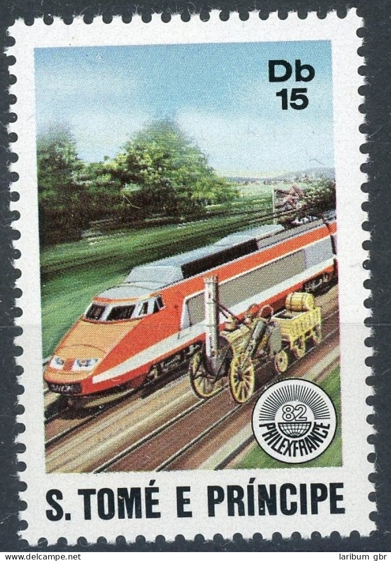 St. Tomé Und Principe 762 Postfrisch Eisenbahn #IU843 - Ascension