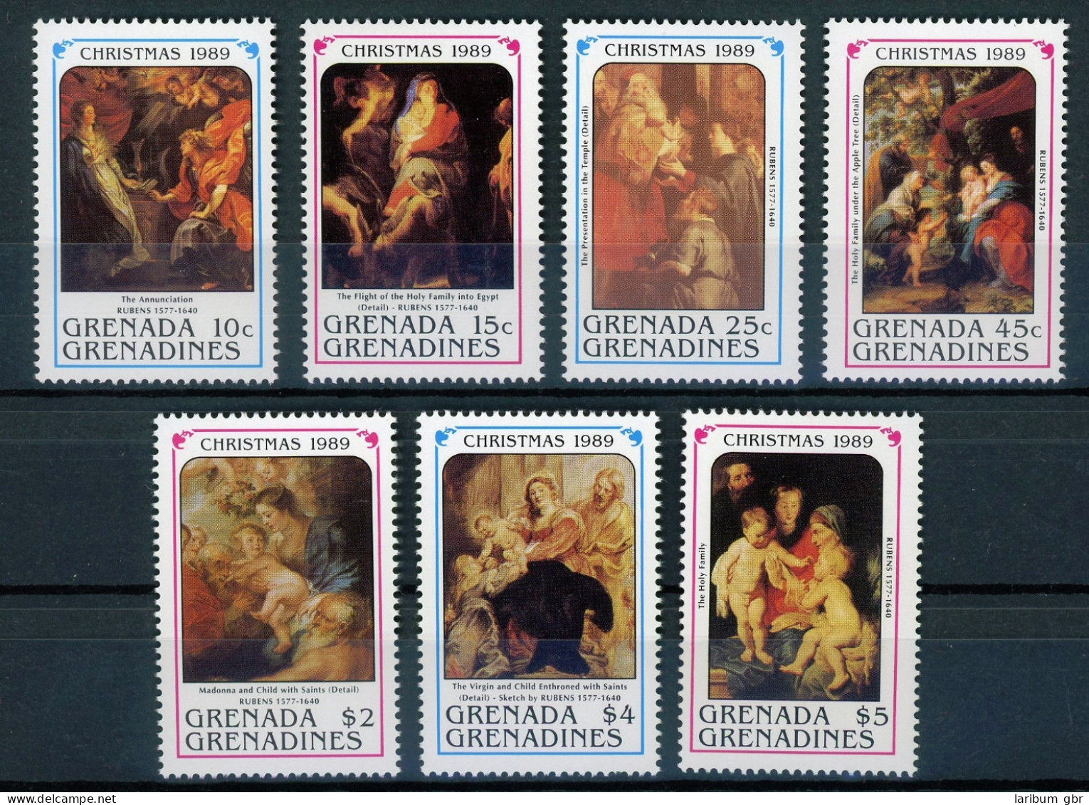 Grenada/ Grenadinen 1238-1244 Postfrisch Weihnachten #IJ225 - Anguilla (1968-...)