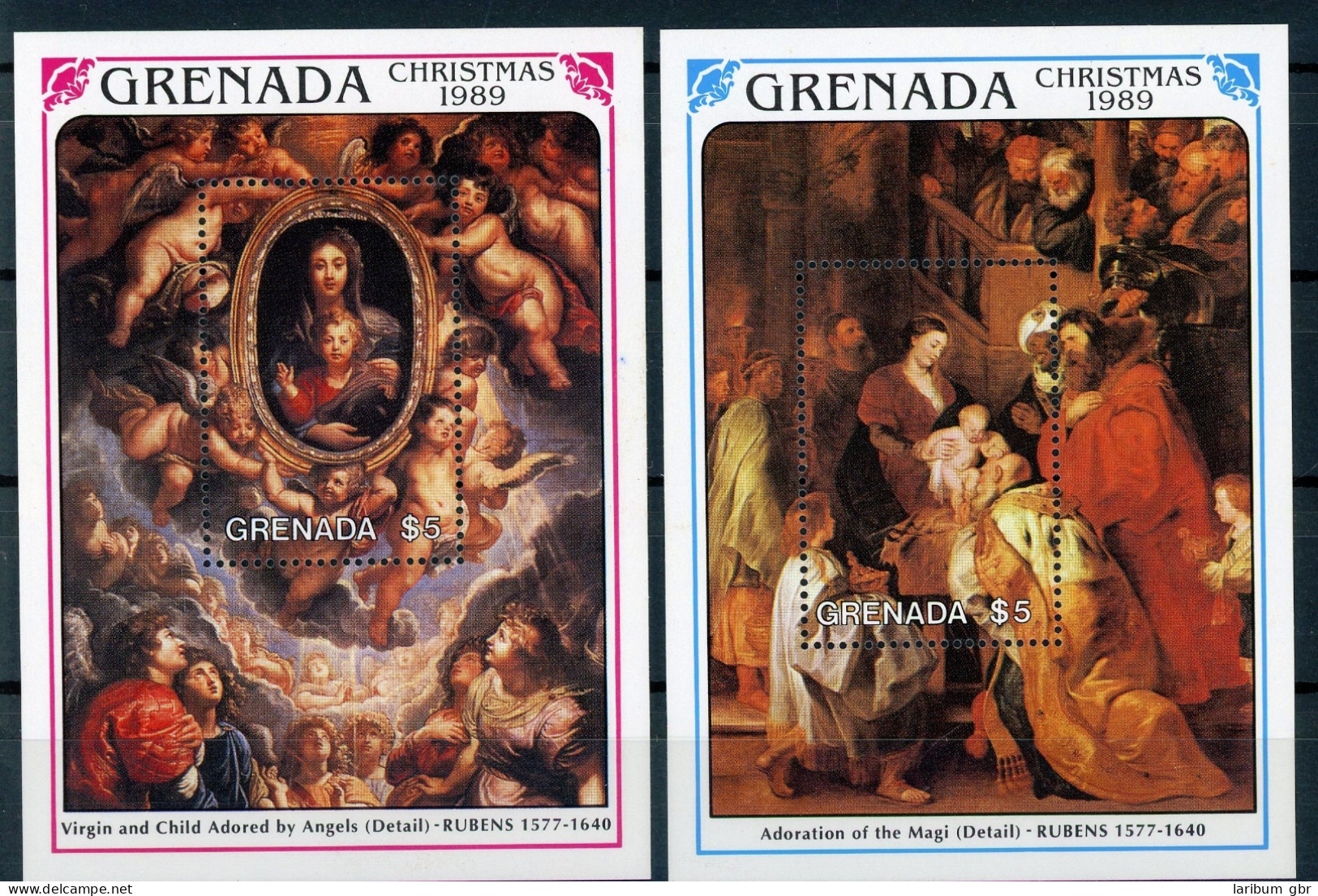 Grenada Block 234-35 Postfrisch Weihnachten #IJ219 - Grenada (1974-...)