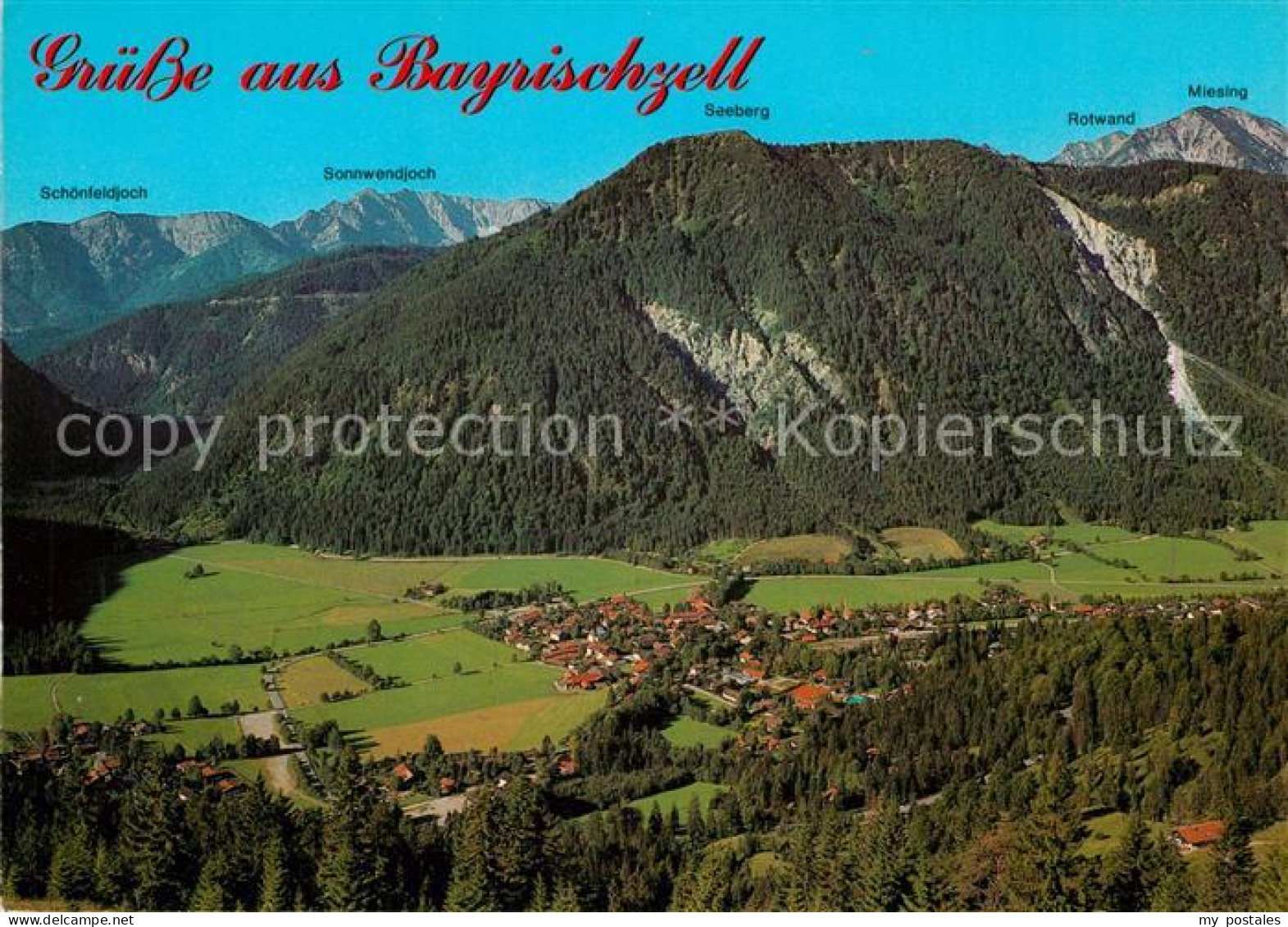 72970510 Bayrischzell Fliegeraufnahme Wendelstein - Andere & Zonder Classificatie