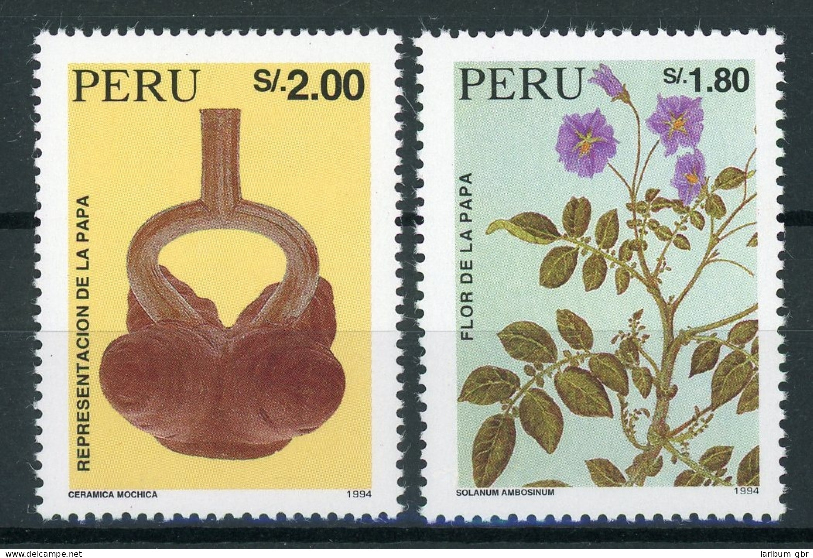 Peru 1541-1542 Postfrisch Kunst #IY958 - Perù