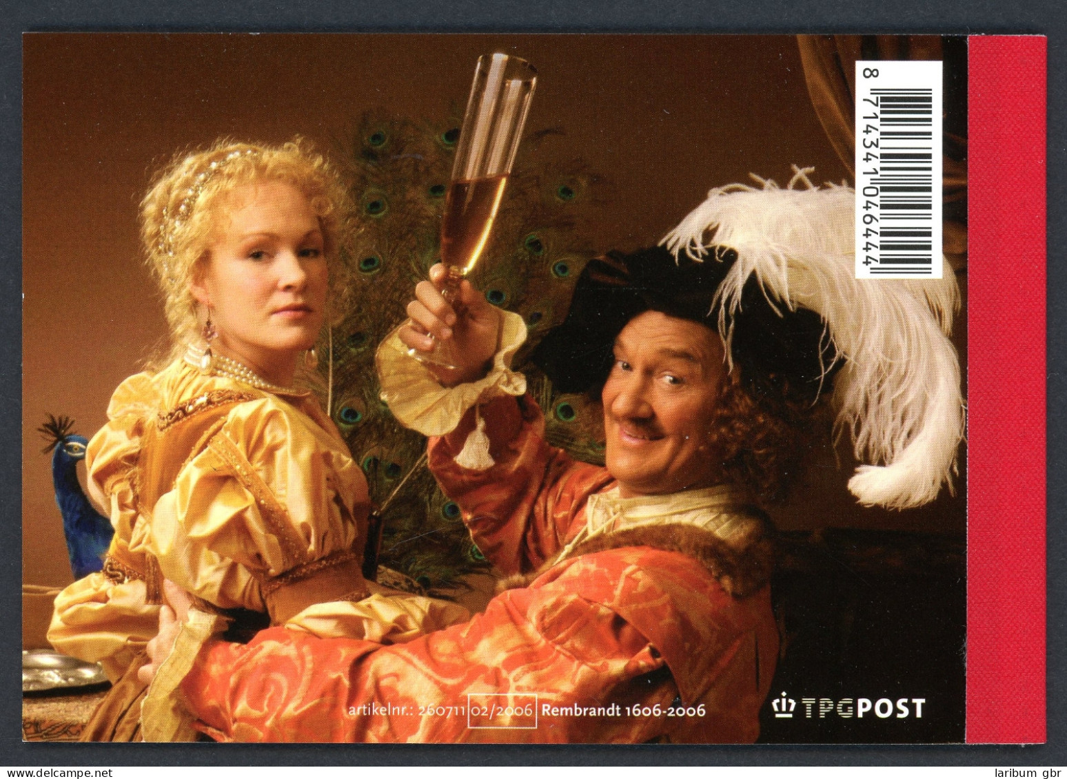 Niederlande MH 70 Postfrisch Rembrandt #GQ319 - Sonstige & Ohne Zuordnung