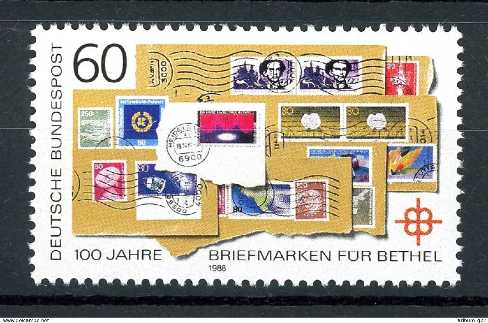 Bund 1395 II Postfrisch Plattenfehler #IN427 - Variedades Y Curiosidades