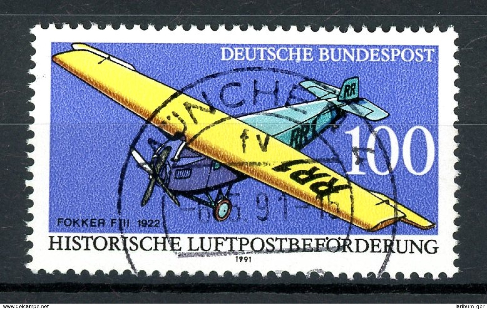 Bund 1524 III Gestempelt Plattenfehler #HD319 - Variétés Et Curiosités