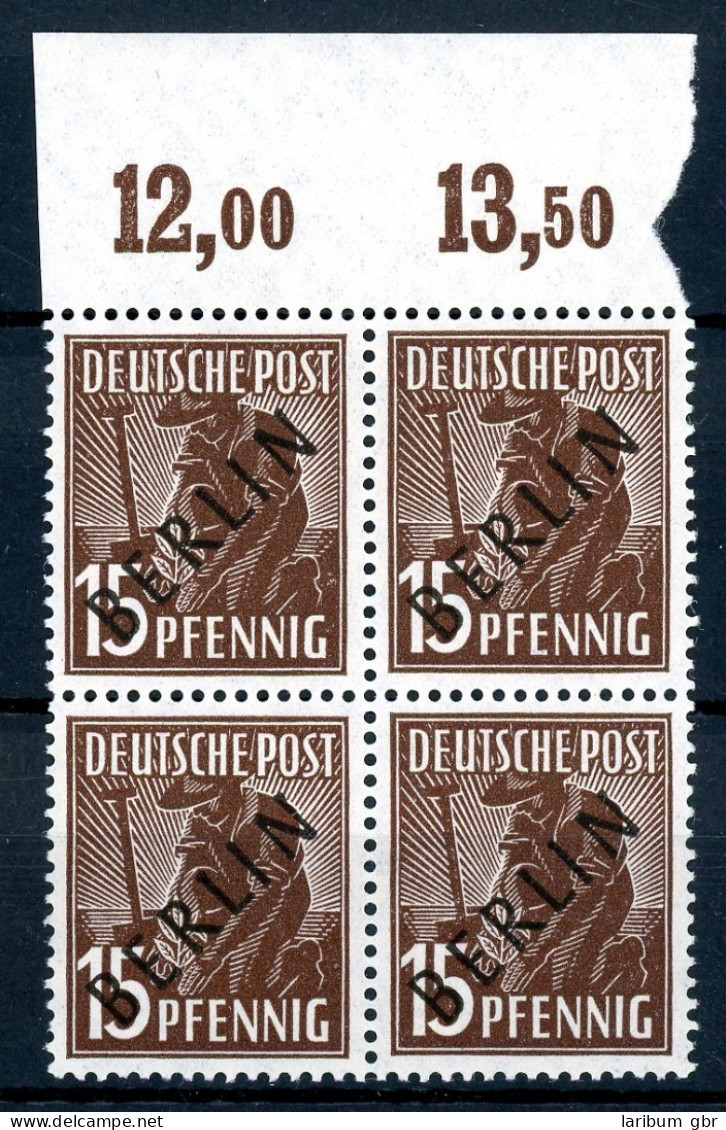 Berlin 2x 6 P OR Ndgz Postfrisch Im 4er Block #HF048 - Altri & Non Classificati