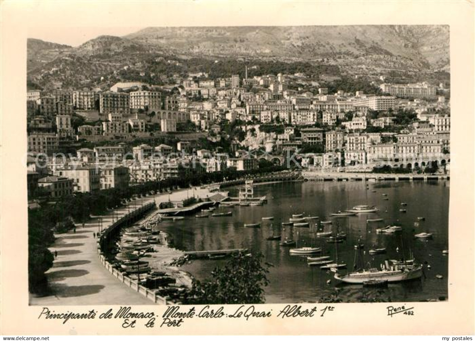 72970210 Monte-Carlo Quai Albert I Port   - Other & Unclassified