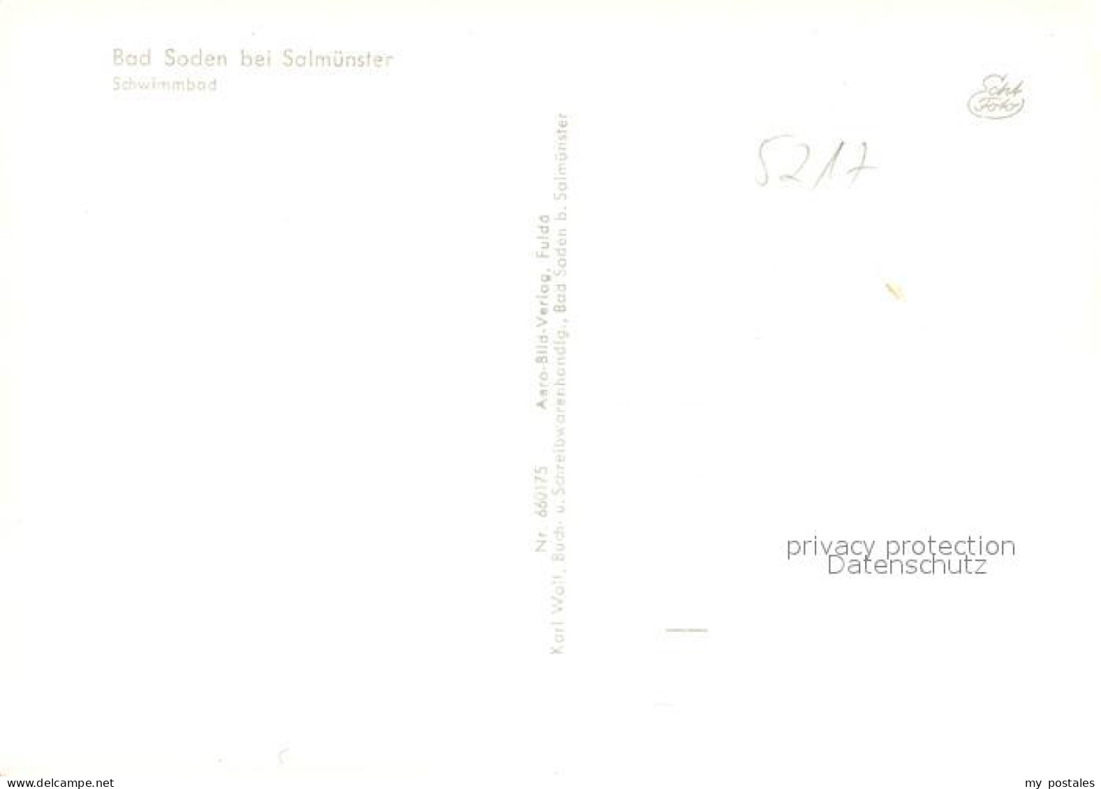 72970145 Bad Soden-Salmuenster Schwimmbad  Bad Soden-Salmuenster - Other & Unclassified