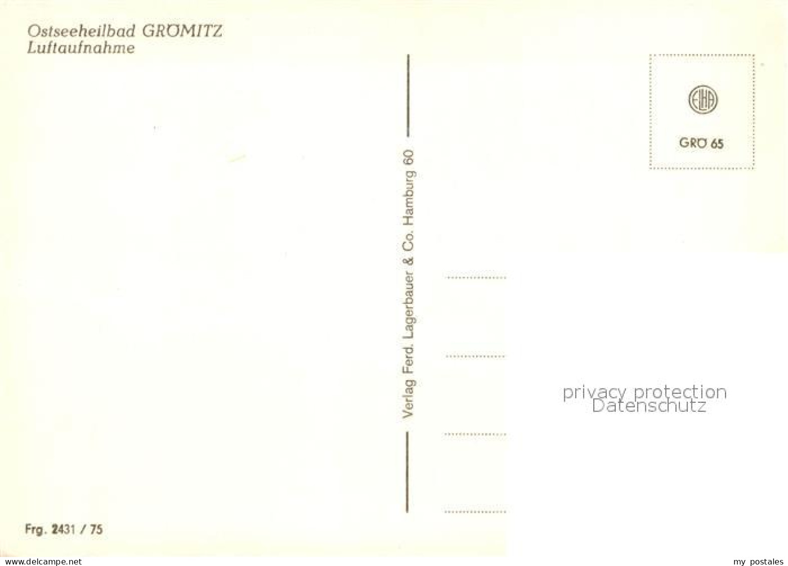 72969761 Groemitz Ostseebad Fliegeraufnahme Mit Strand Brenkenhagen - Grömitz