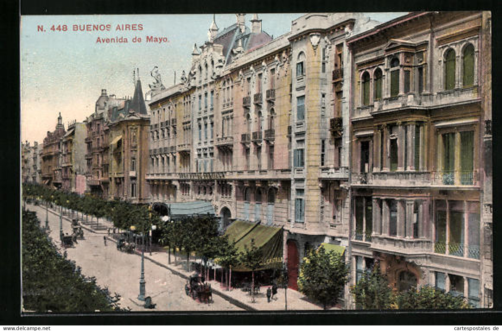 AK Buenos Aires, Avenida De Mayo  - Argentine