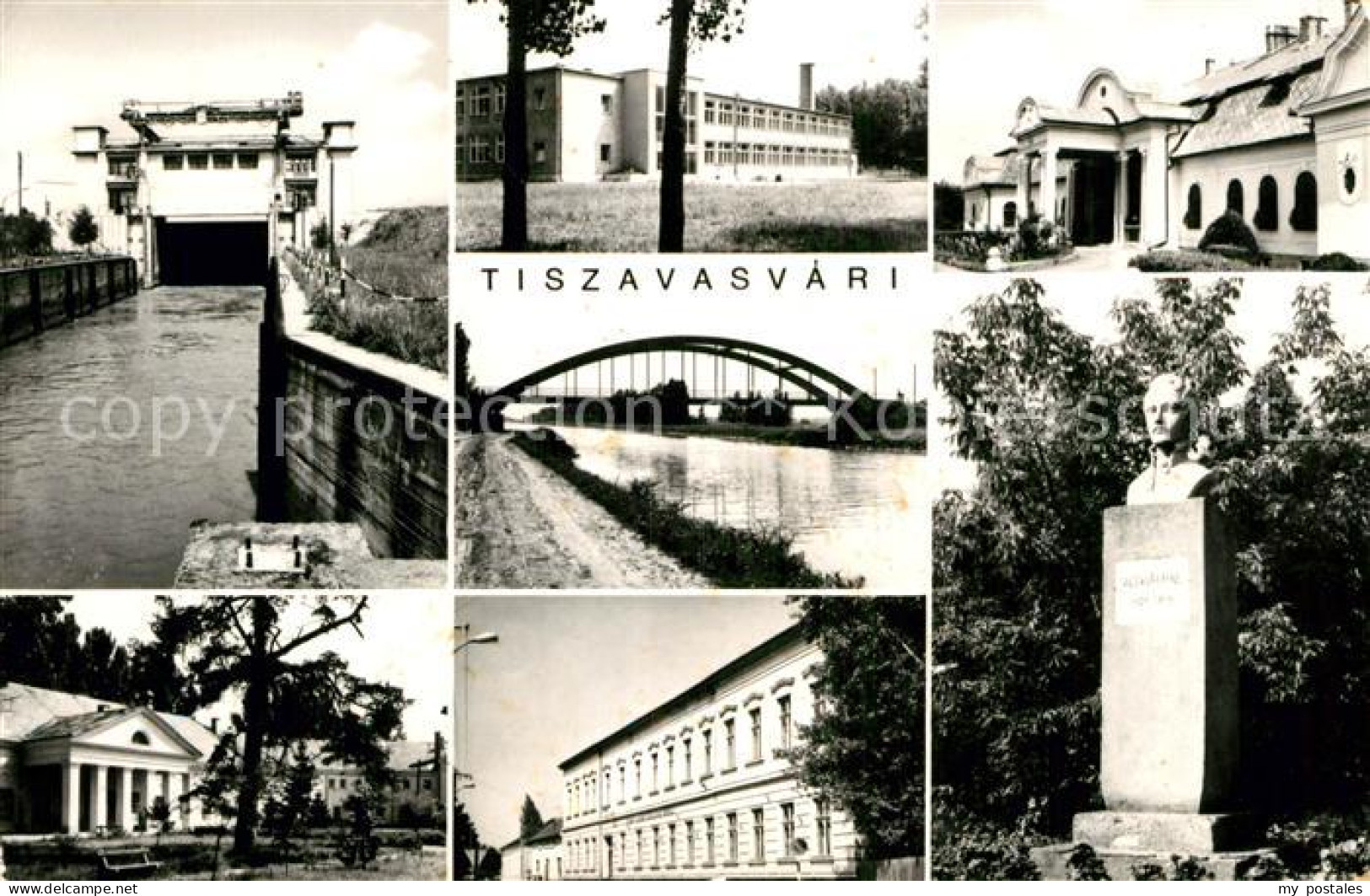 72968814 Tiszavasvari Schleuse Denkmal Bruecke Tiszavasvari - Hungría