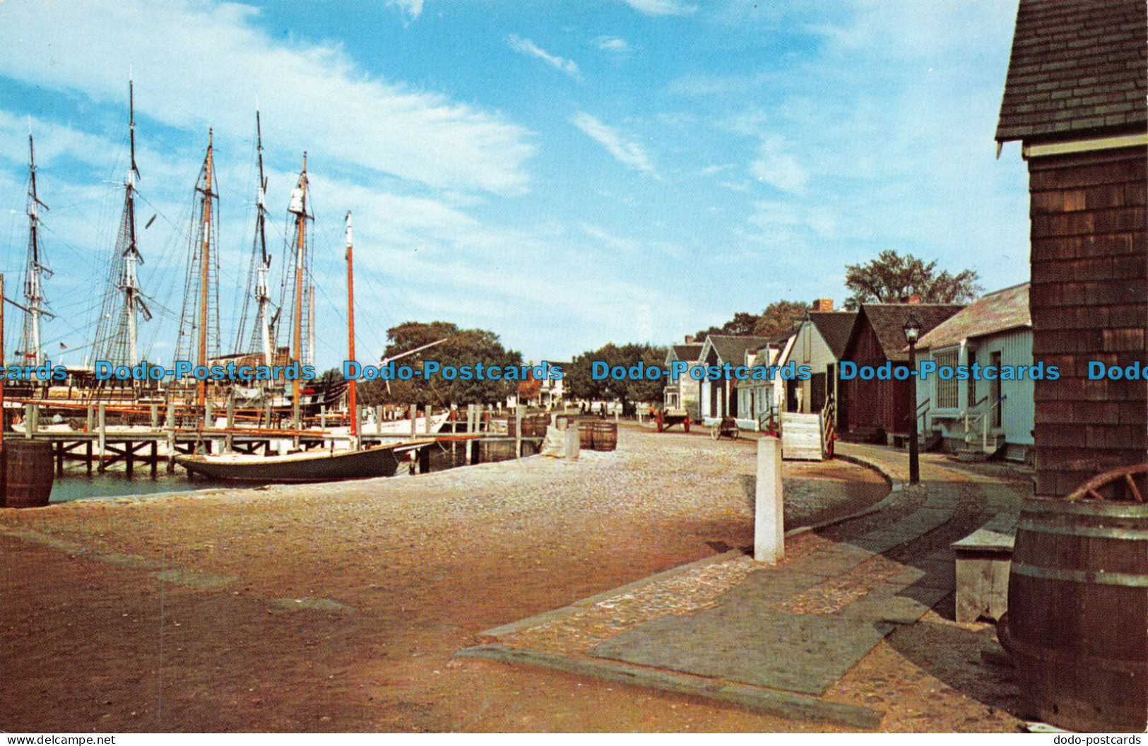 R082387 Mystic Seaport. A 19th Century Coastal Village Recreated At Mystic. Conn - World