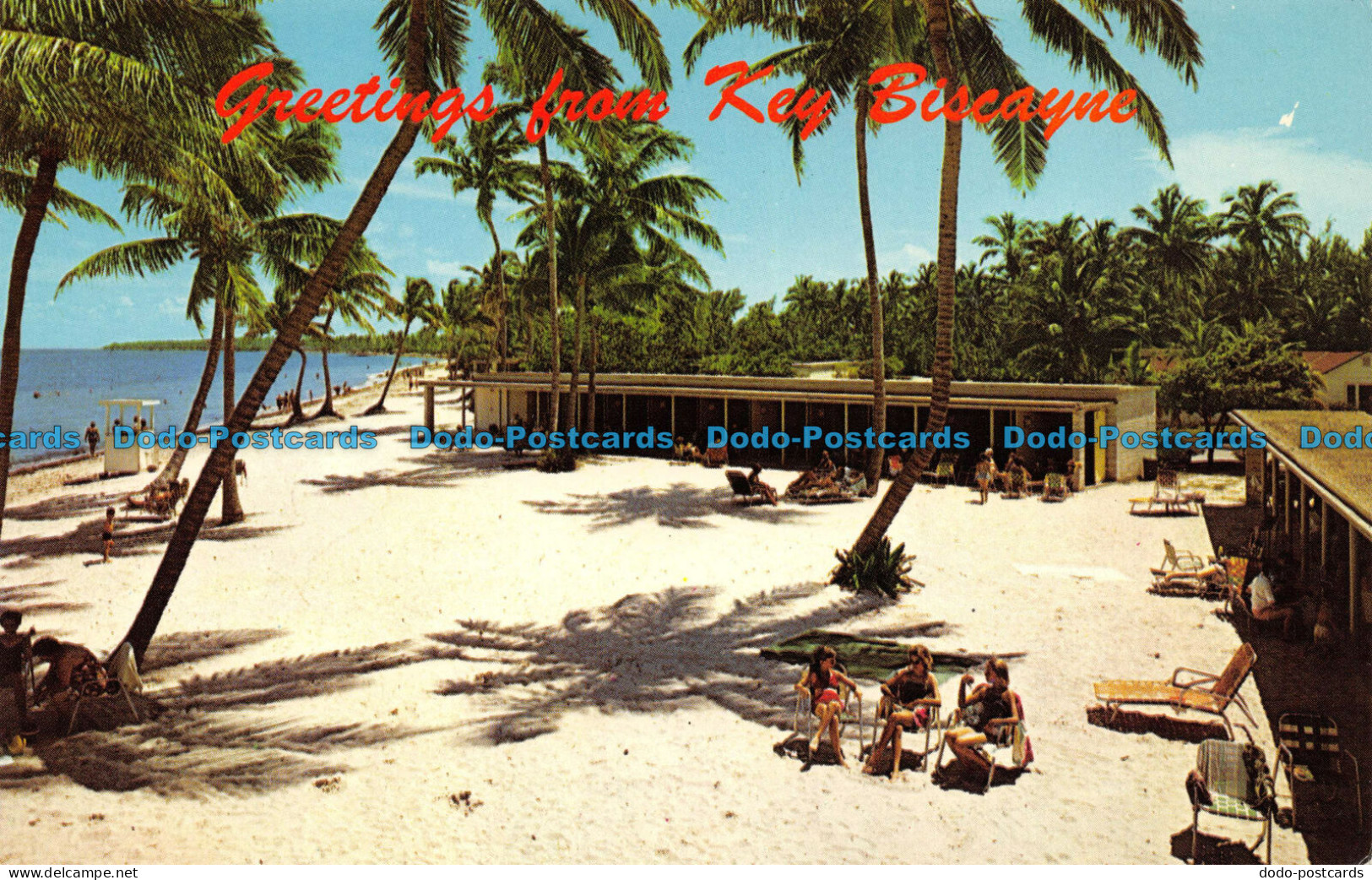 R082400 Cabanas Located On Crandon Park Beach Key Biscayne. Fla - World