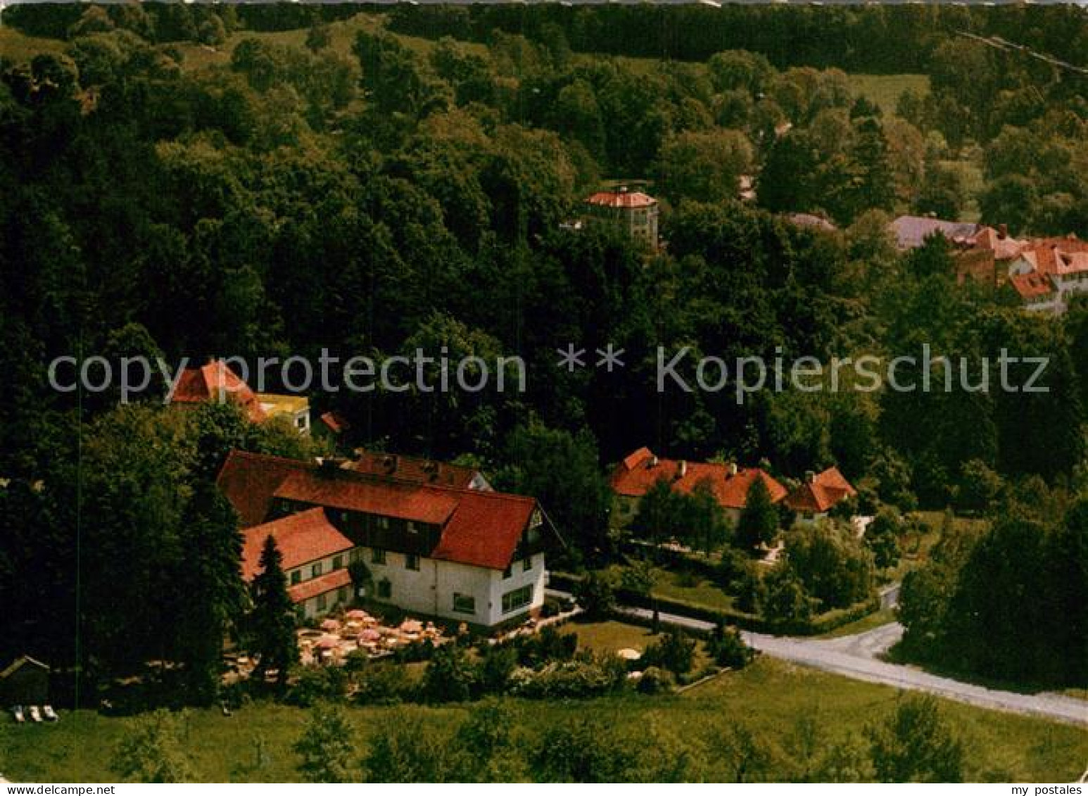 72967812 Bad Salzhausen Fliegeraufnahme Kurhotel Tannenhof Bad Salzhausen - Other & Unclassified