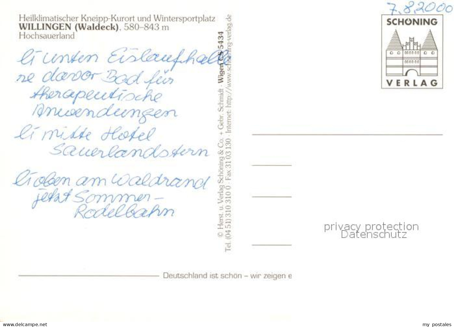 72967774 Willingen Sauerland Fliegeraufnahme  Willingen Sauerland - Other & Unclassified